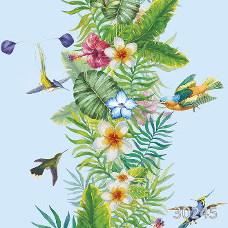 Тропический куст