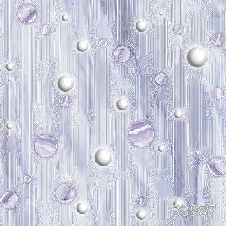 Bubbles purple