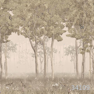 Misty grove sepia