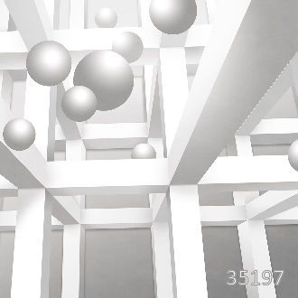 Белые шары в пространстве